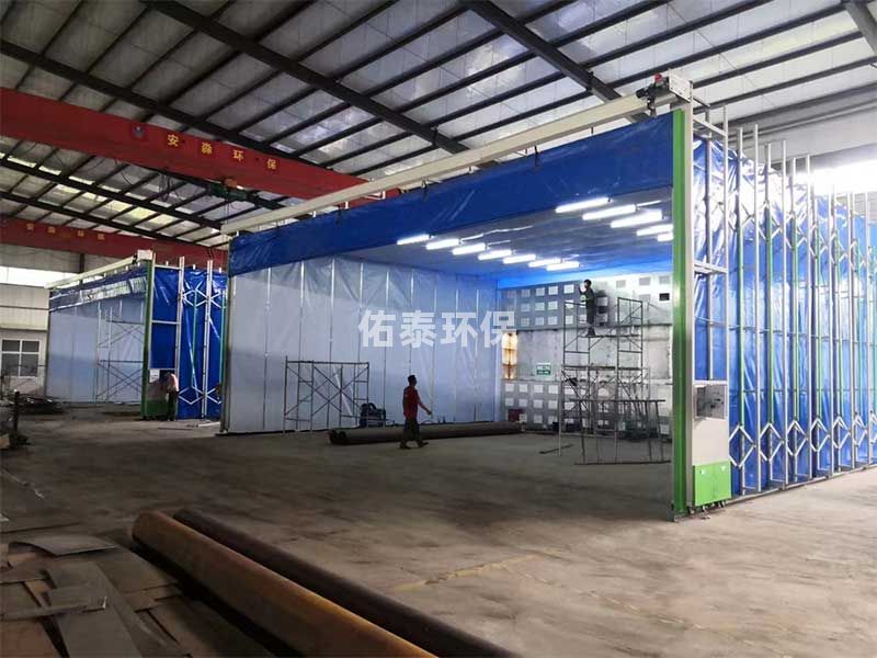 移動(dòng)伸縮式噴漆房日常使用要注意的問題有哪些？